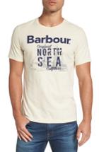 Men's Barbour Blade Slim Fit Logo Graphic T-shirt, Size - Beige