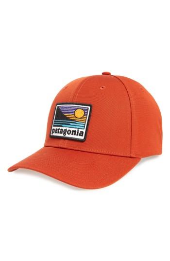 Men's Patagonia Up & Out Roger That Trucker Cap - Red