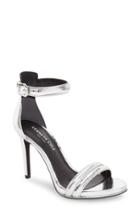 Women's Kenneth Cole New York 'brooke' Ankle Strap Sandal .5 M - Metallic