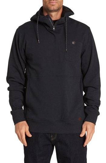 Men's Billabong Hudson Pullover Hoodie - Black