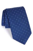 Men's Robert Talbott Dot Silk Tie, Size - Blue