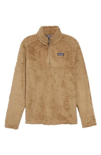 Men's Patagonia Los Gatos Quarter Zip Pullover - Beige