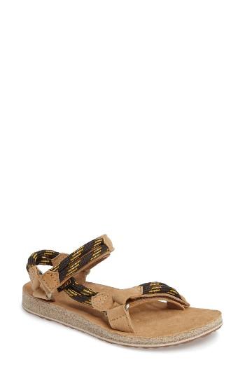 Women's Teva Original Universal Rope Sandal M - Black