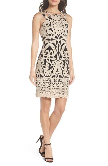 Women's Foxiedox Embroidered Minidress - Ivory