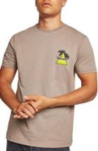 Men's Topman Slim Fit Venice Graphic T-shirt - Brown
