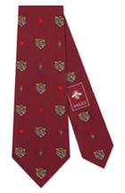 Men's Gucci Tigerheart Silk Tie, Size - Red