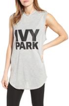 Women's Ivy Park Logo Tank, Size - Grey