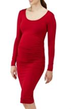 Women's Isabella Oliver 'eldon' Maternity Midi Dress - Red