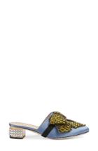 Women's Gucci Candy Satin Mule .5us / 36.5eu - Blue