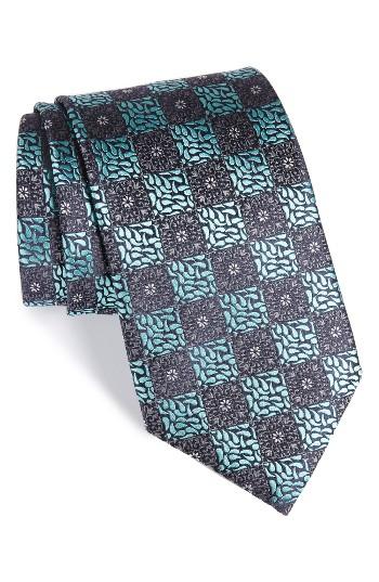 Men's Ermenegildo Zegna Floral Medallion Tie