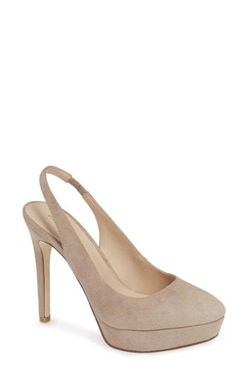 Women's Pelle Moda Shadow Platform Pump M - Grey