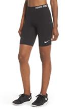 Women's Nike Pro Training Shorts, Size - Black