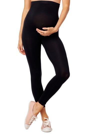 Women's Rosie Pope Seamless Maternity Leggings - Black