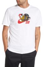 Men's Nike Sb Dry Rooster T-shirt - White