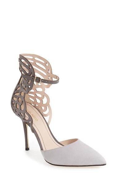 Women's Klub Nico 'regina' Pointy Toe Pump M - Grey