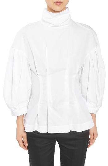 Women's Topshop Boutique Corset Top Us (fits Like 0) - White