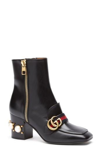 Women's Gucci 'peyton' Bootie .5us / 38.5eu - Black