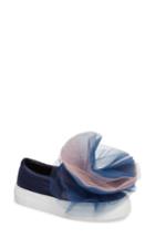 Women's Joshua Sanders Tulle Slip-on Sneaker .5us / 37eu - Blue