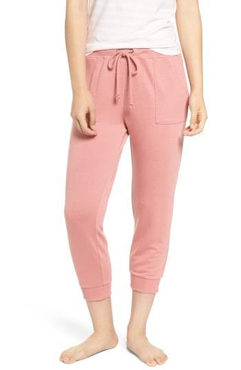 Women's Joe's Crop Sweatpants - Coral