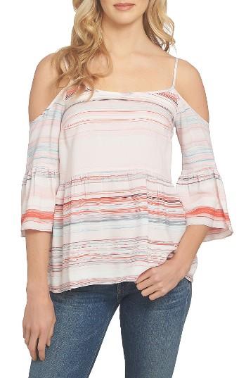 Women's 1.state Bell Sleeve Off The Shoulder Top