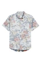 Men's 7 Diamonds Vacation Tropical Print Sport Shirt