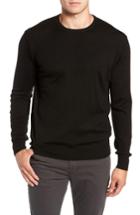 Men's Peter Millar Crown Wool & Silk Sweater - Black