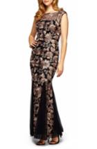 Women's Alex Evenings Tulle Mermaid Gown - Black