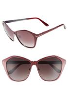Women's Tom Ford 'lena' 58mm Sunglasses -