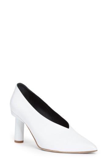 Women's Tibi Zuri Pointy Toe Pump .5 Eu - Ivory