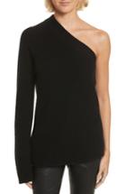 Women's A.l.c. Tracey One Shoulder Wool & Cashmere Sweater - Black