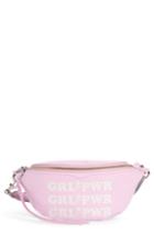 Rebecca Minkoff Bree - Grl Pwr Leather Belt Bag - Purple