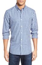 Men's Nordstrom Men's Shop Trim Fit Non-iron Check Sport Shirt