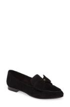 Women's Kate Spade New York Cathie Fringed Bow Loafer M - Black