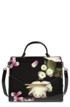 Ted Baker London Large Kensington Lady Bag Top Handle Satchel - Black