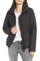 Women's Maralyn & Me Rail Quilted Puffer Jacket - Black