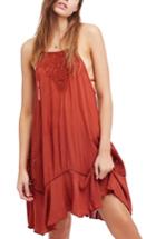 Women's Free People Heat Wave Tunic Dress - Red