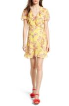Women's Colie Ruffle Wrap Dress, Size - Yellow