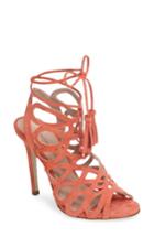 Women's Charles By Charles David Priscilla Cage Sandal M - Red
