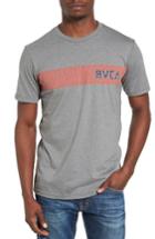 Men's Rvca Rippled Stripe Graphic T-shirt