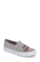 Women's Keds Double Decker Baseball Team Jersey Slip-on Sneakers