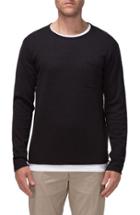 Men's Tavik 'bloke' Raw Edge Crewneck Sweater