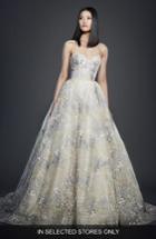 Women's Lazaro Embellished Strapless Ballgown