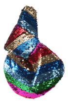 Nina Fortune Cookie Embellished Pouch - Blue
