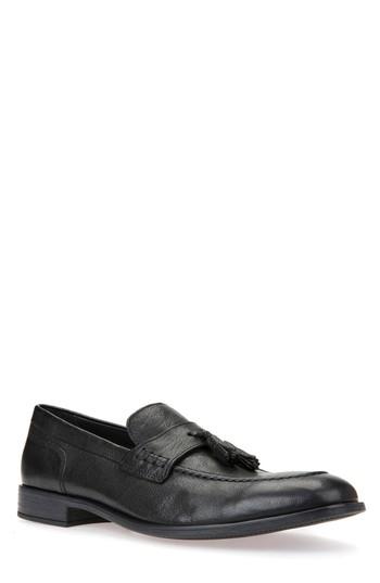 Men's Geox Bryceton 4 Tassel Loafer Us / 43eu - Black