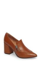 Women's Linea Paolo Zipper Pump M - Brown