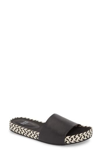 Women's Eileen Fisher Pear Slide Sandal M - Black