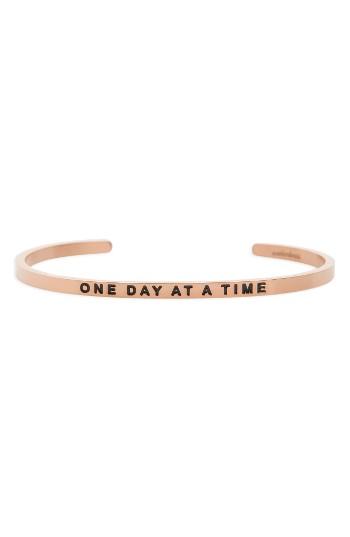 Women's Mantraband One Day At A Time Cuff