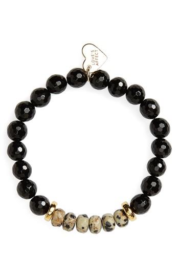 Women's Love's Affect Carly Semiprecious Stretch Bracelet
