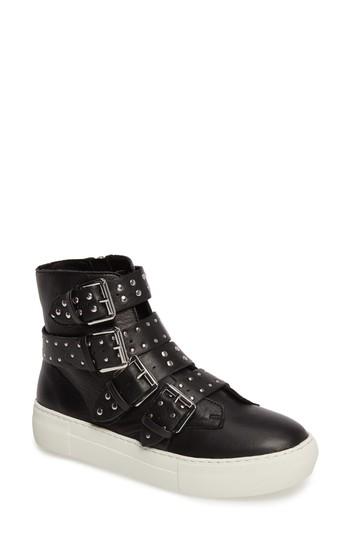 Women's Jslides Aghast Buckle Bootie M - Black