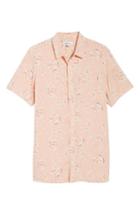 Men's The Rail Print Woven Shirt - Pink